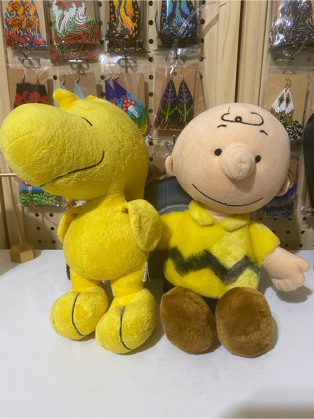 Charlie Brown and Woodstock Plush Toy – Yellow Kids Toy
